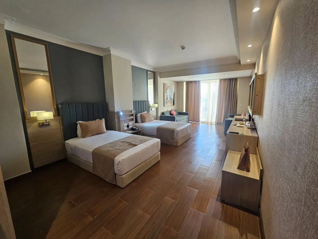 wnętrze pokoju hotelowego w Xanadu Makadi Bay (2026)