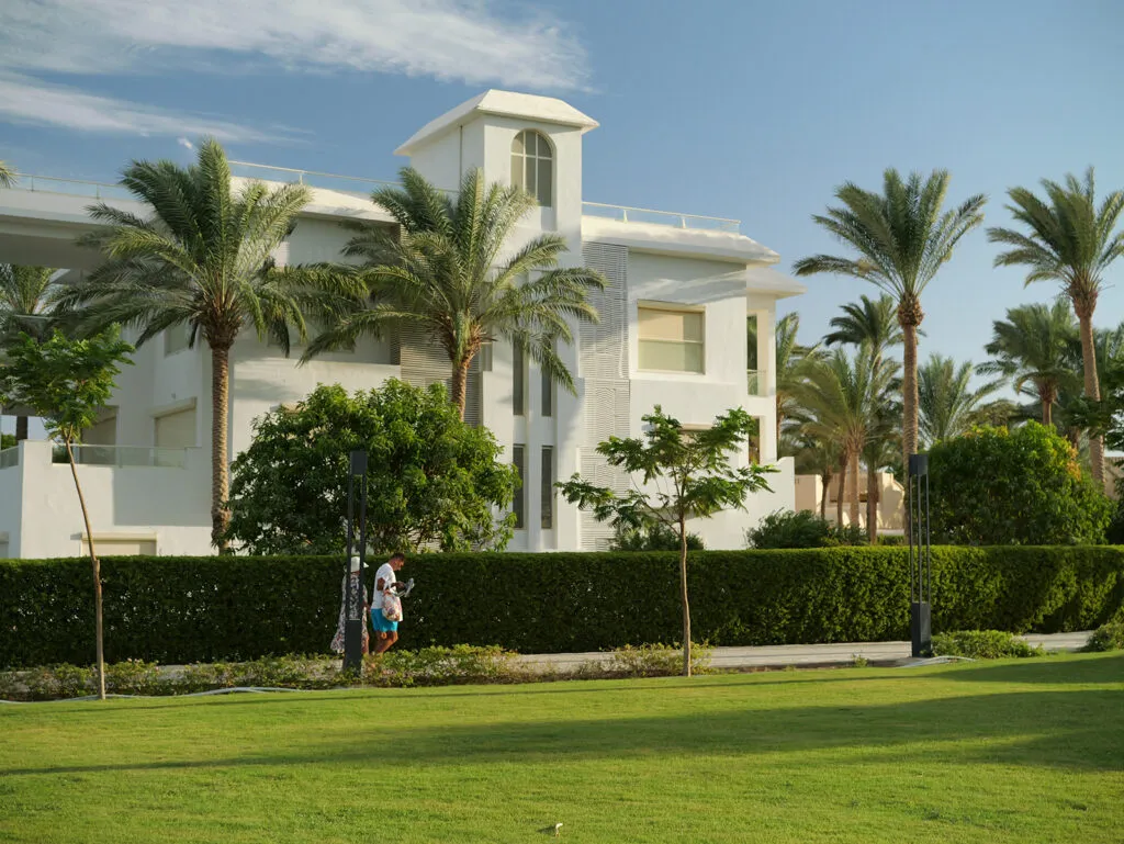 jeden z budynków hotelu Xanadu Makadi Bay w Hurgadzie