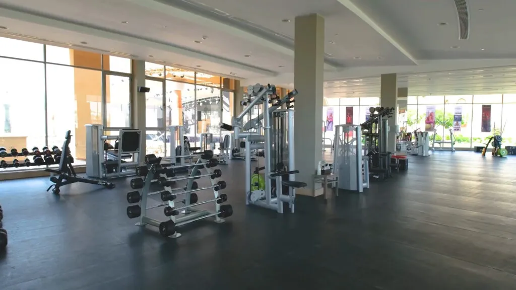 klub fitness i siłownia w hotelu Xanadu Makadi Bay w Hurgadzie